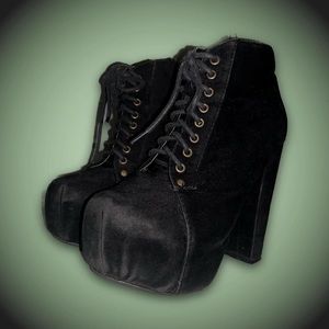 y2k Platform Booties Heels